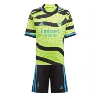 Camiseta Arsenal Eddie Nketiah #14 Segunda Equipación Replica 2023-24 para niños mangas cortas (+ Pantalones cortos)